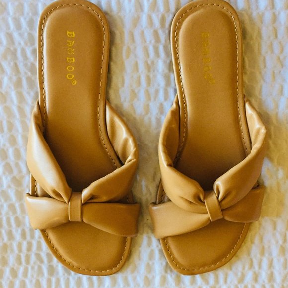 Bamboo Women's Slide Sandals - Picture 14 of 15